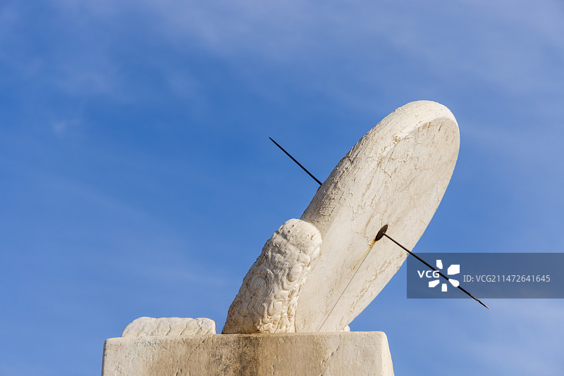 北京故宫日晷图片素材