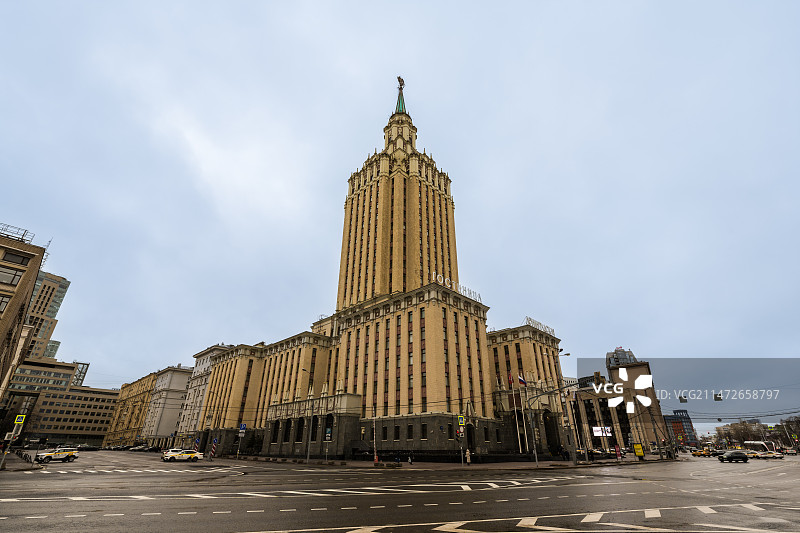 莫斯科列宁格勒酒店图片素材