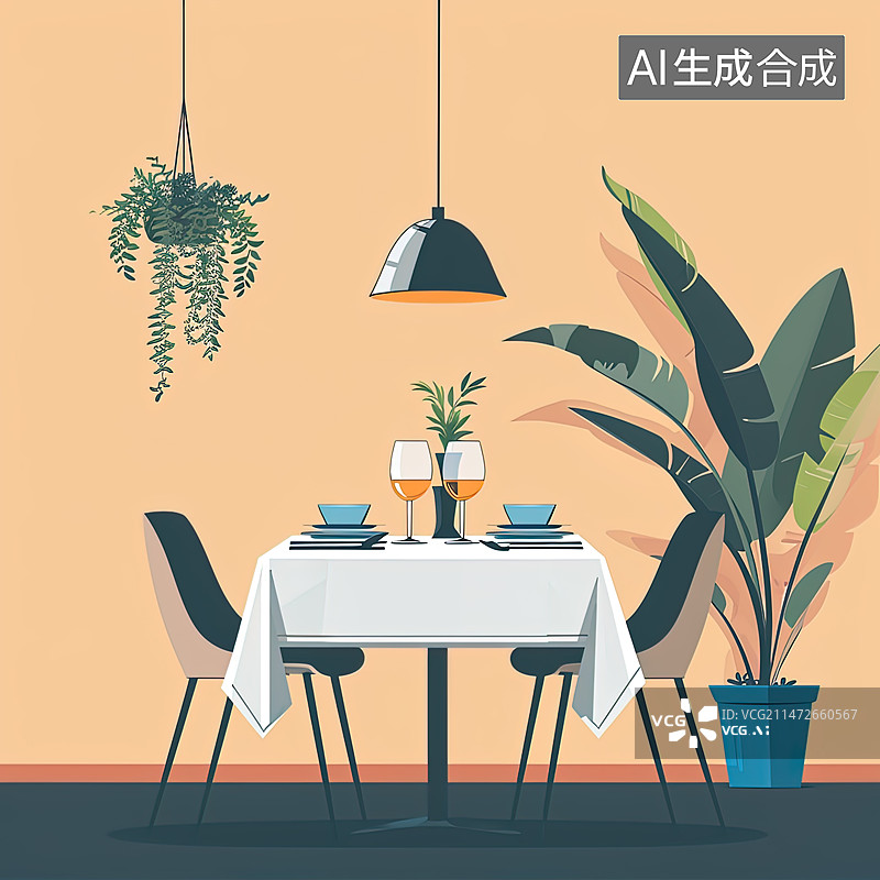 【AI数字艺术】扁平商务风格图片素材