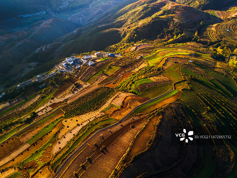 昆明东川红土地图片素材