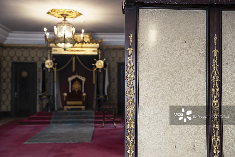 长春伪满皇宫博物院 勤民楼勤民殿图片素材