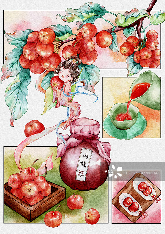 分镜插画图片素材