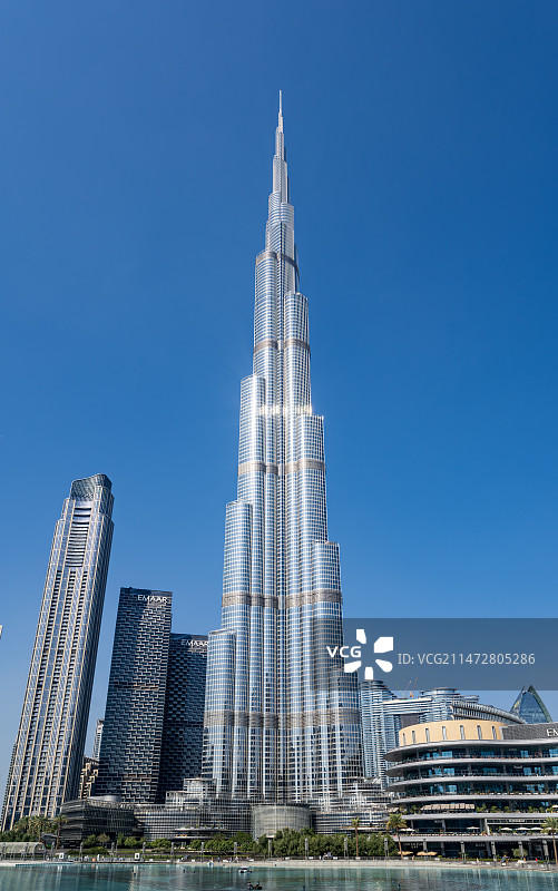 迪拜哈利法塔图片素材