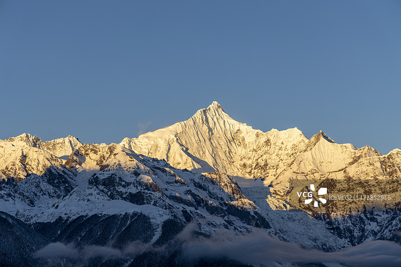 缅茨姆和卡瓦格博图片素材