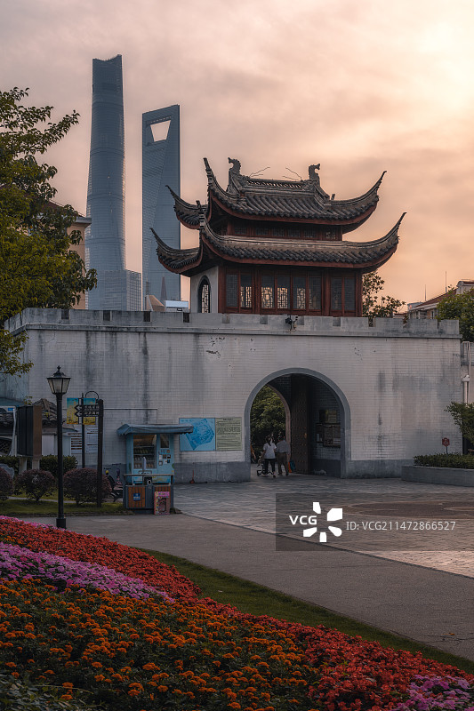 上海梅园公园图片素材