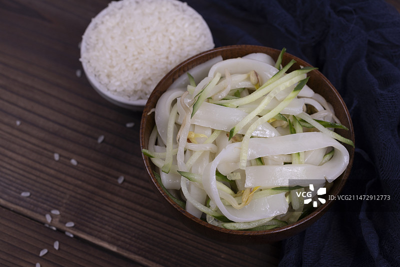 美味的凉皮米皮图片素材