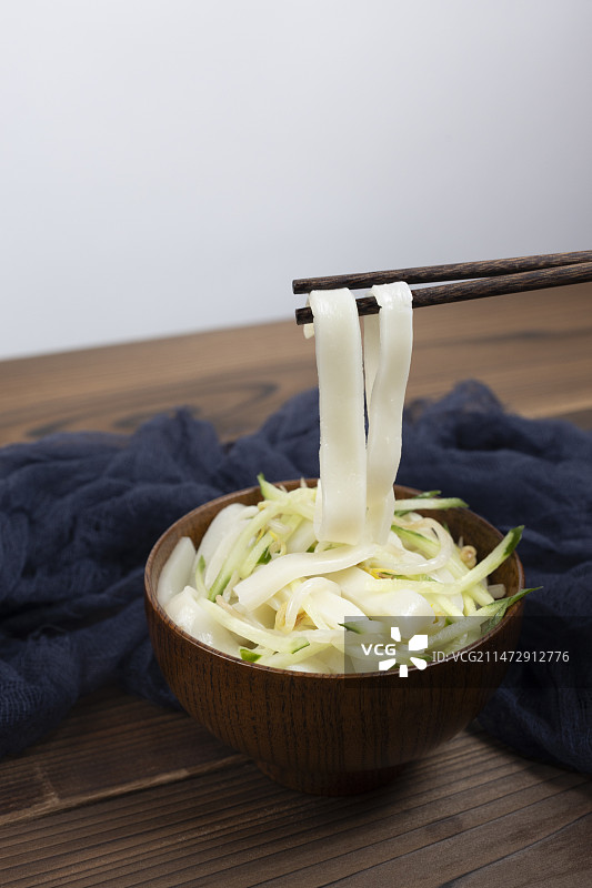 美味的凉皮米皮图片素材