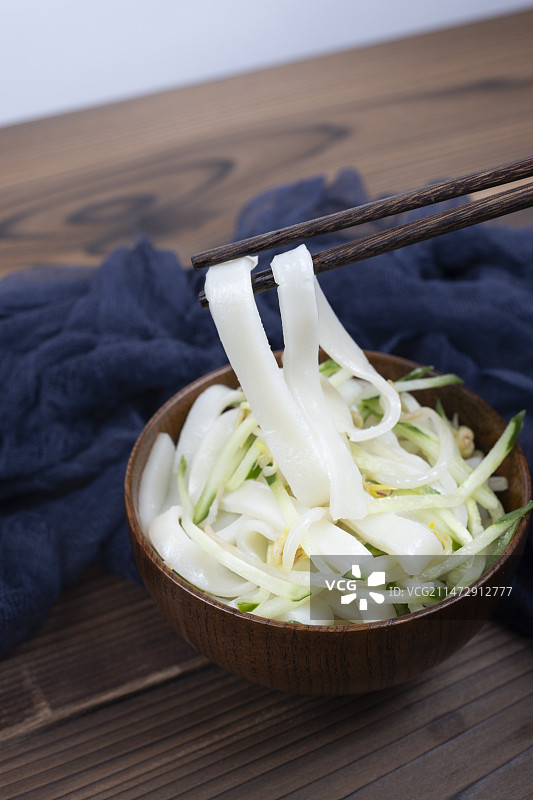 美味的凉皮米皮图片素材