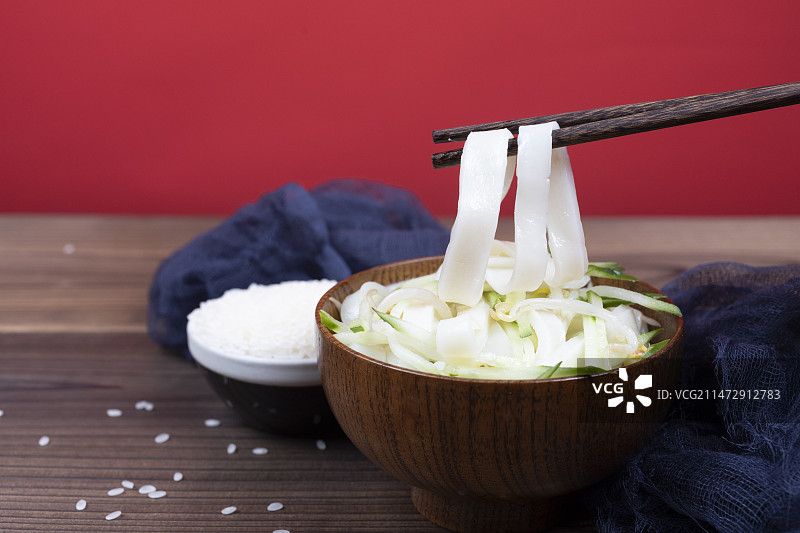 美味的凉皮米皮图片素材