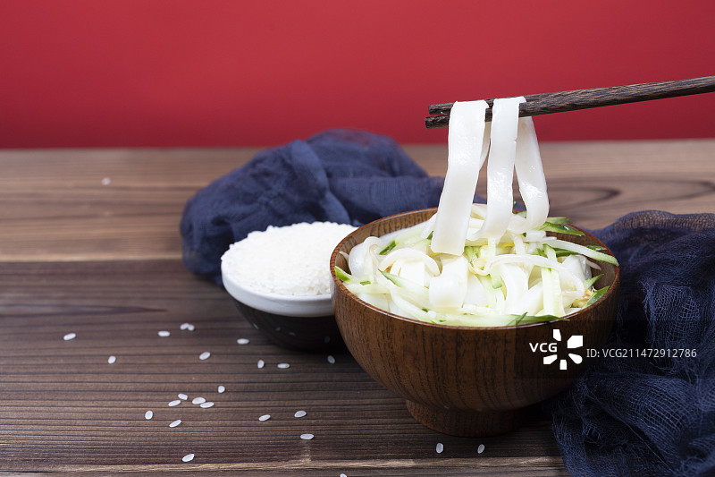 美味的凉皮米皮图片素材