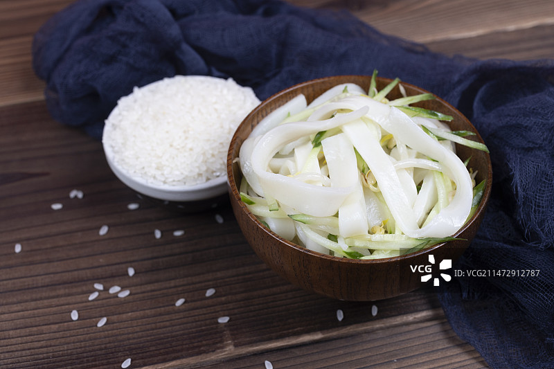 美味的凉皮米皮图片素材