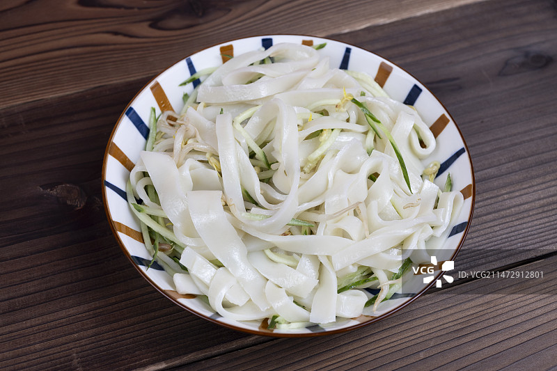 美味的凉皮米皮图片素材