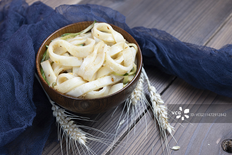 美味的凉皮米皮图片素材