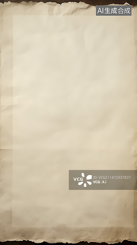 【AI数字艺术】数码复古怀旧牛皮纸图形海报手机端背景图片素材