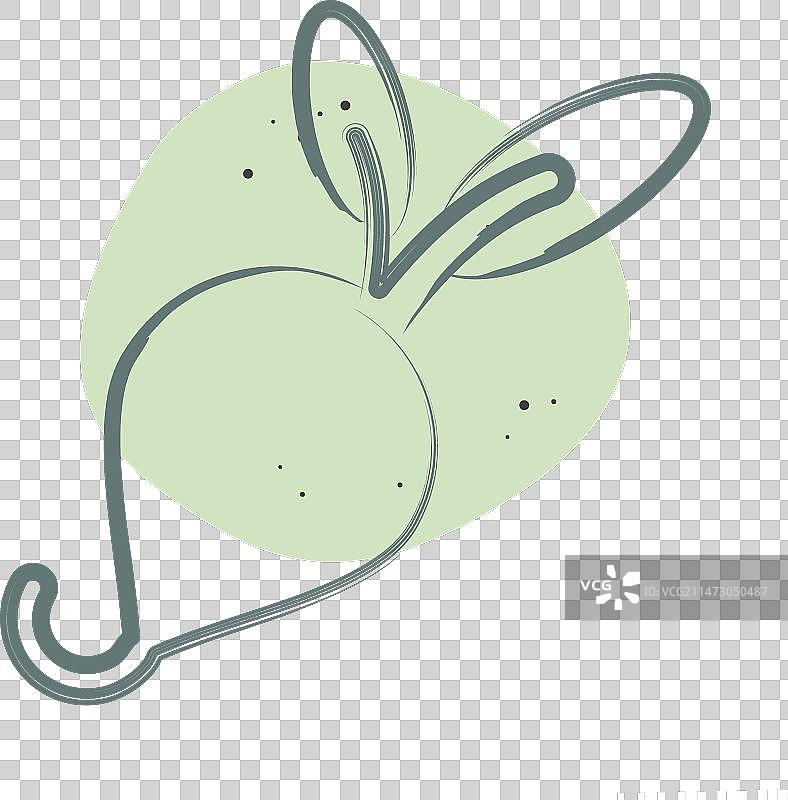 果蔬符号相关萝卜图标图片素材