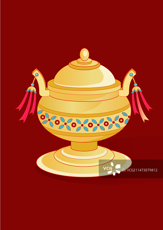 国潮香炉图片素材