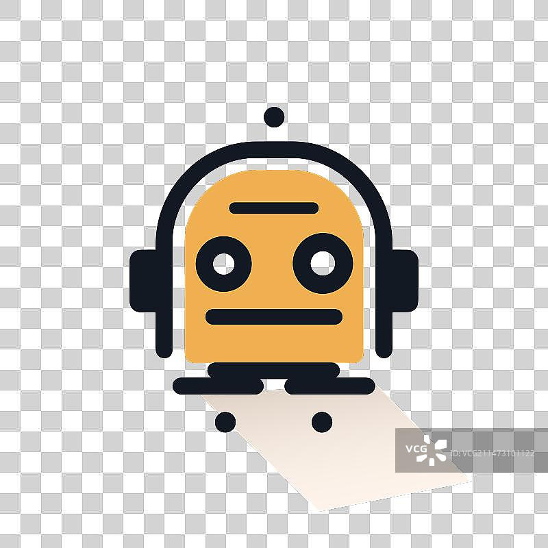 IT公司彩色logo填充轮廓图片素材