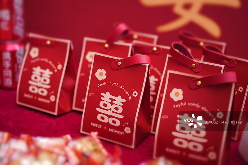 结婚喜糖图片素材