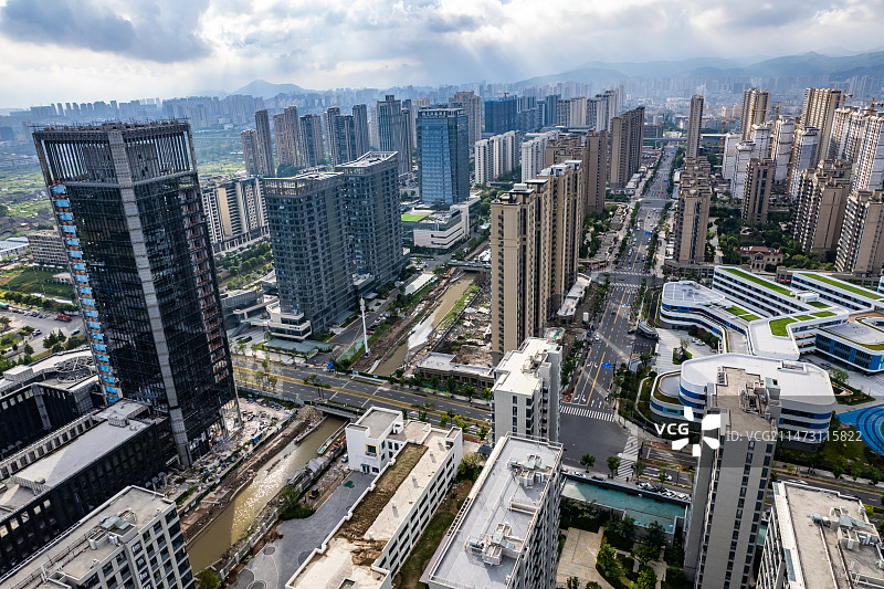 瑞安滨海新区城市风光图片素材