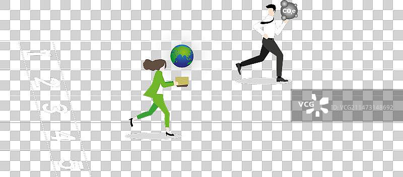 商务人士点亮世界灯泡图片素材