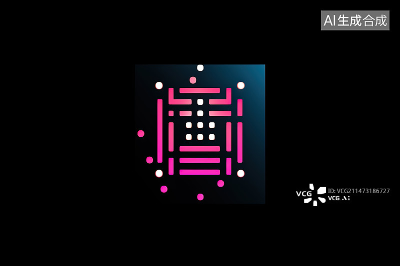 【AI数字艺术】黑色背景下照明设备的低角度视图图片素材