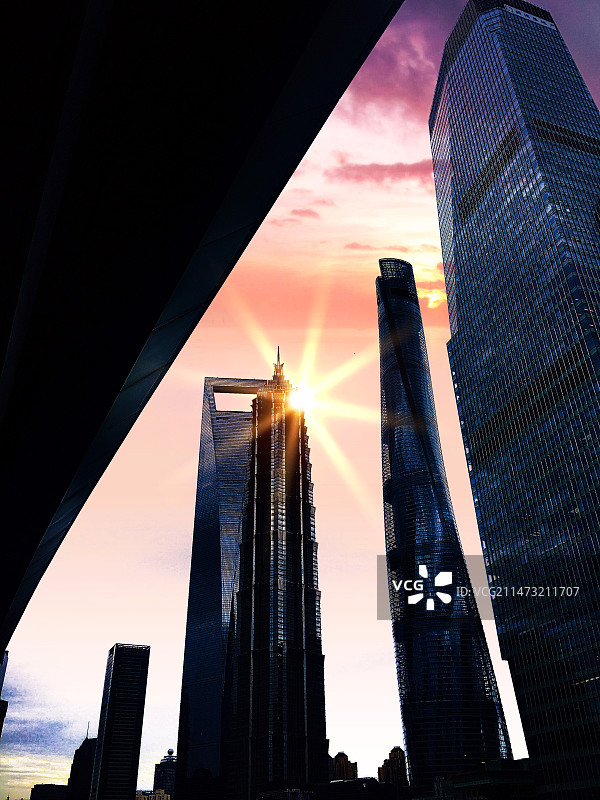 上海都市风光图片素材