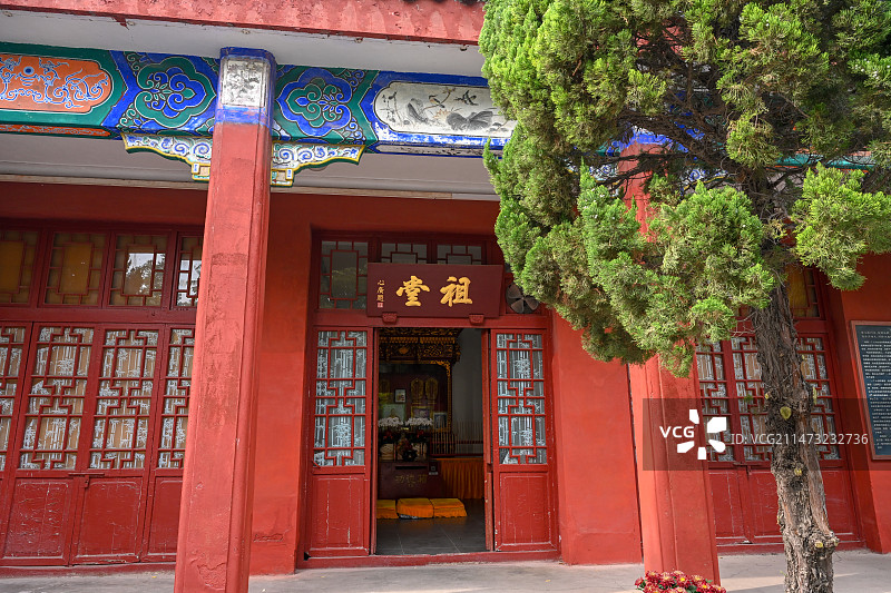 中国开封大相国寺景区建筑图片素材