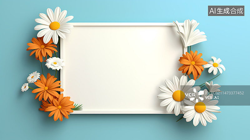 【AI数字艺术】空白的留言板图片素材