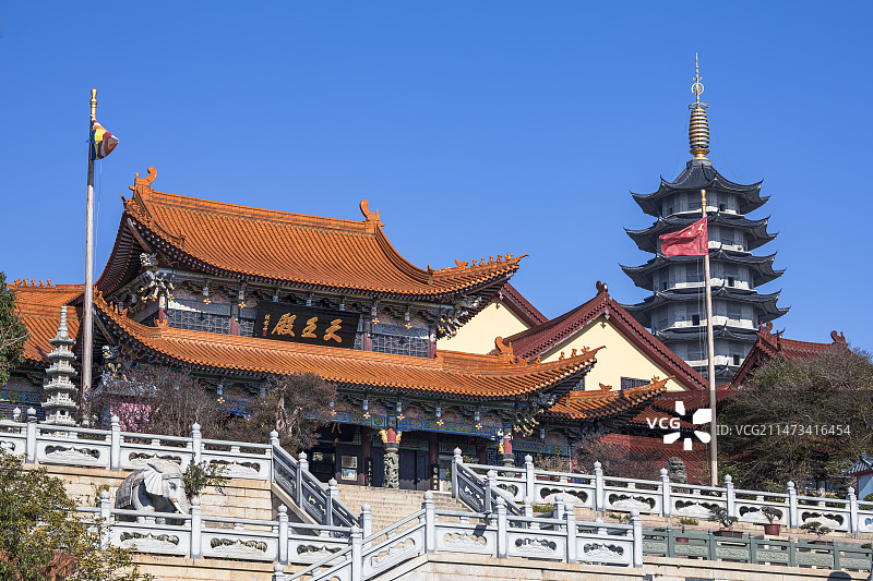 中普陀寺图片素材