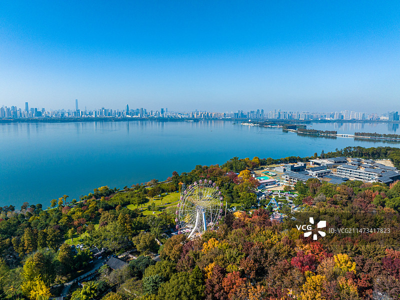 武汉东湖图片素材
