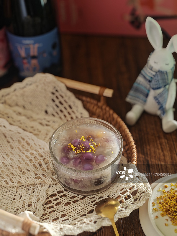 酒酿圆子图片素材