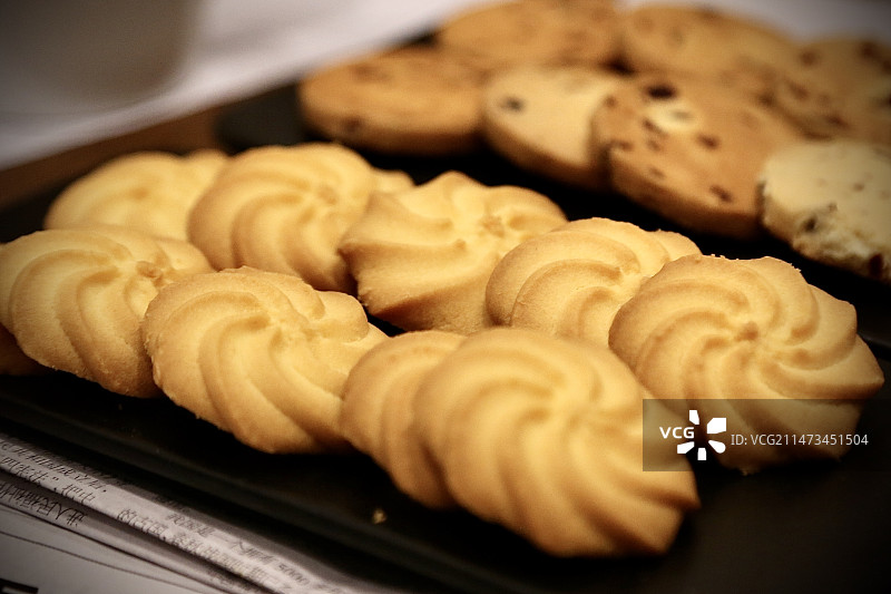 烘培曲奇饼干图片素材