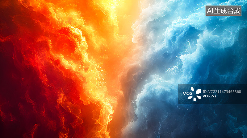 【AI数字艺术】冰与火之歌图片素材