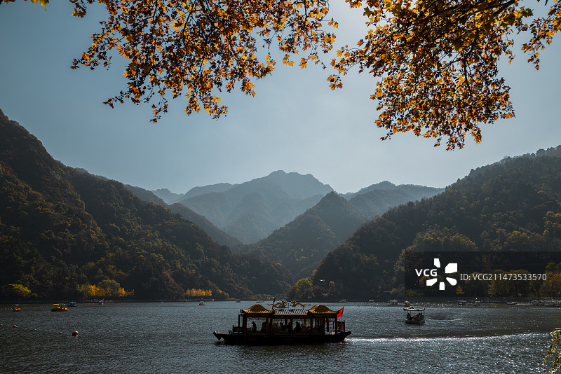 翠华山秋色图片素材