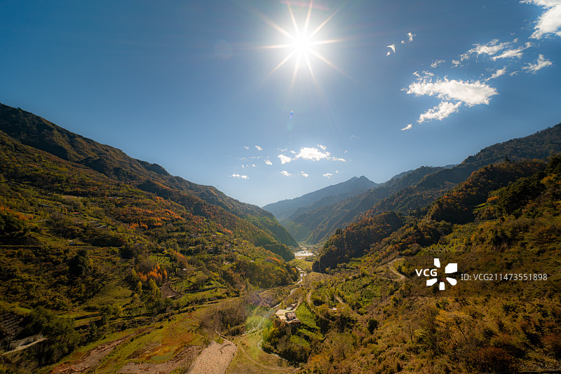 硗碛藏寨图片素材