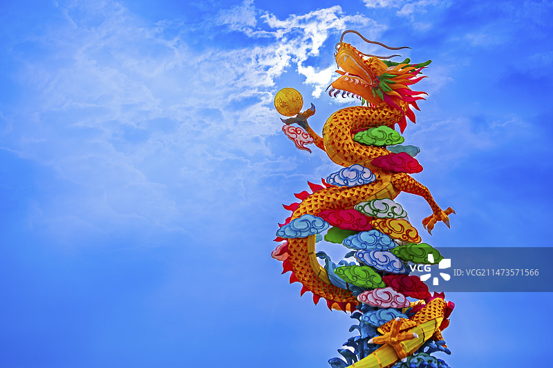 金龙戏珠图片素材