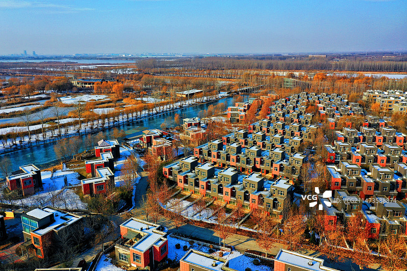 华北明珠白洋淀雄安新区雄县温泉城 （温泉城）图片素材