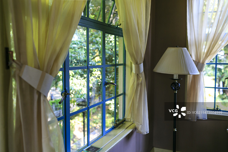 客厅的窗户图片素材