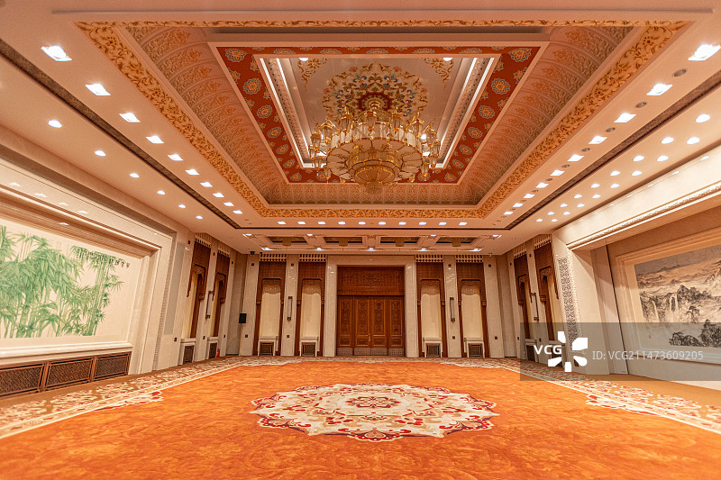 人民大会堂新闻发布厅图片素材