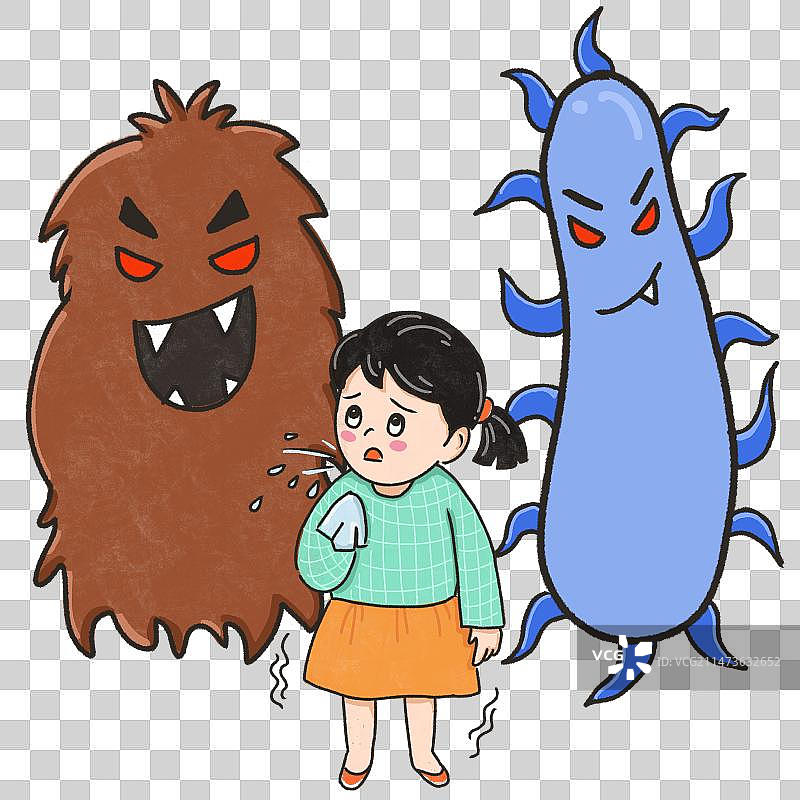 病毒和细菌图片素材