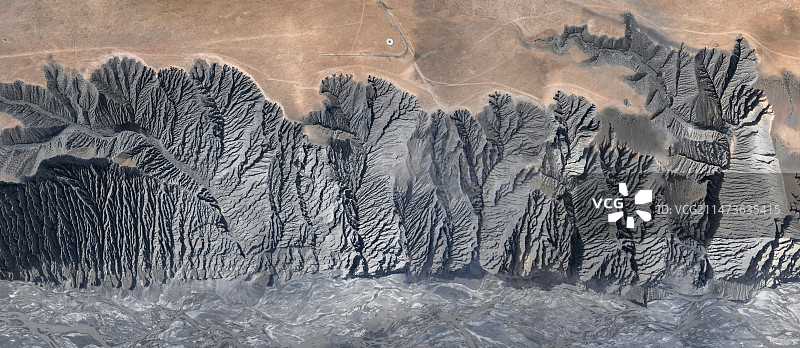 独山子大峡谷图片素材