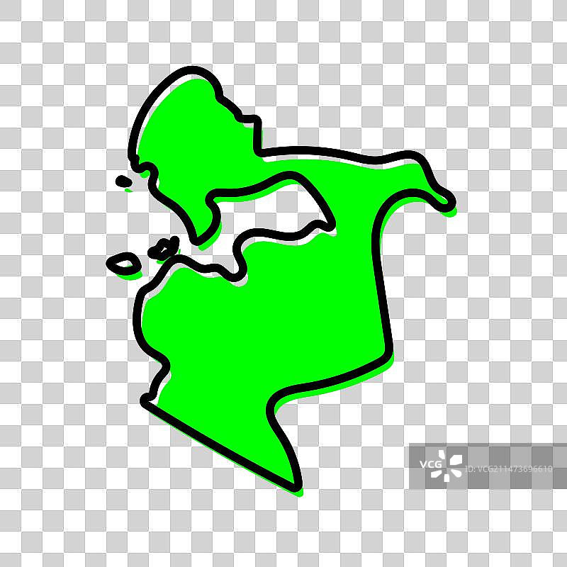 肯尼亚尼亚anza地区地图设计图片素材