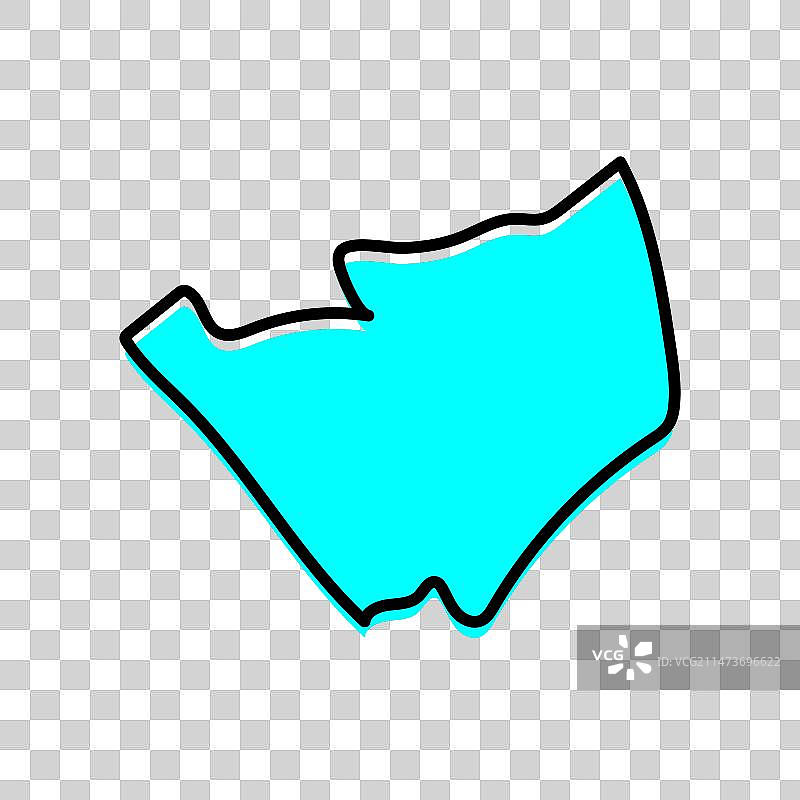 埃及索哈格州地图设计图片素材