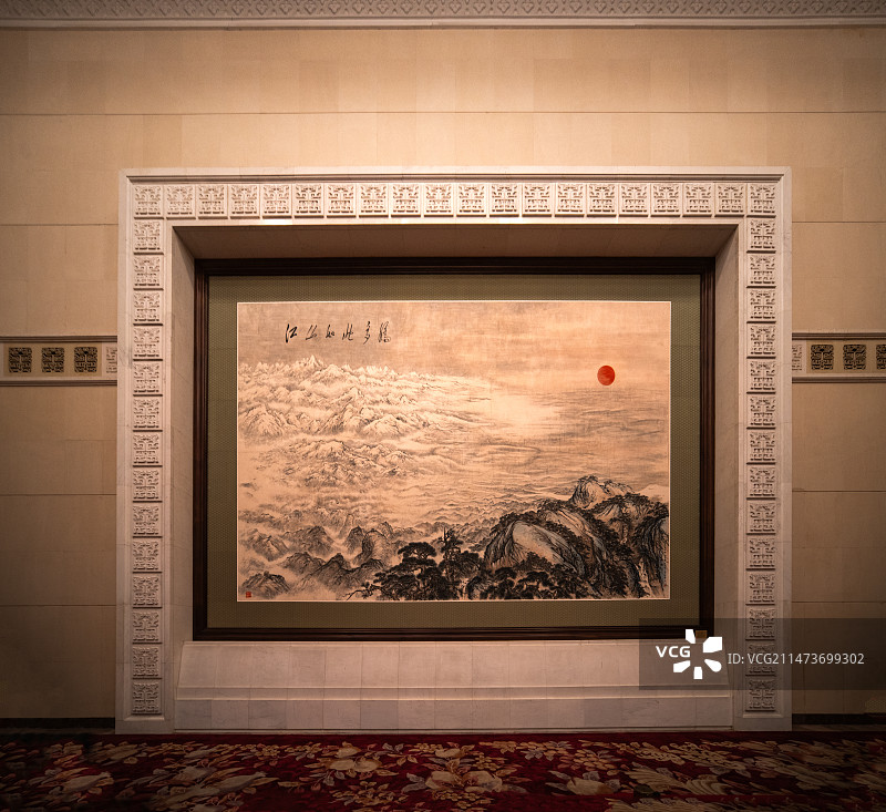 江山如此多娇图片素材