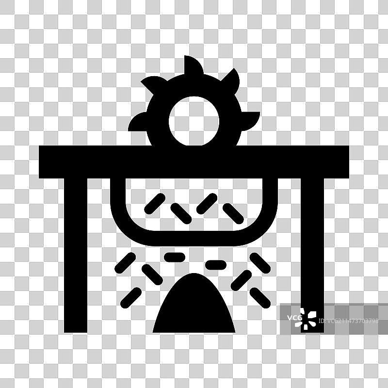 个人和商业用途的锯末字形图标图片素材