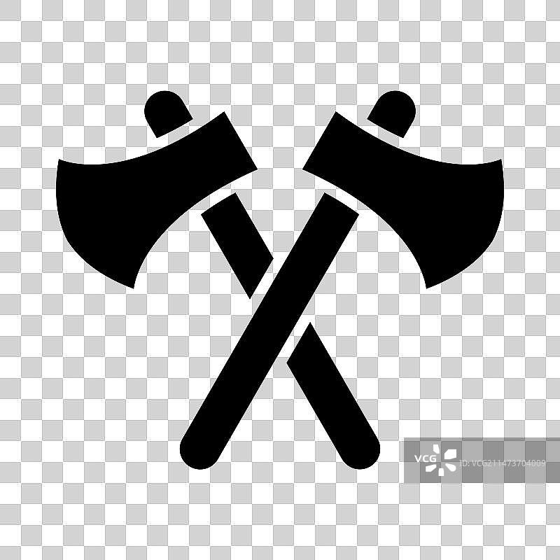 斧头符号图标，可用于个人和商业用途图片素材