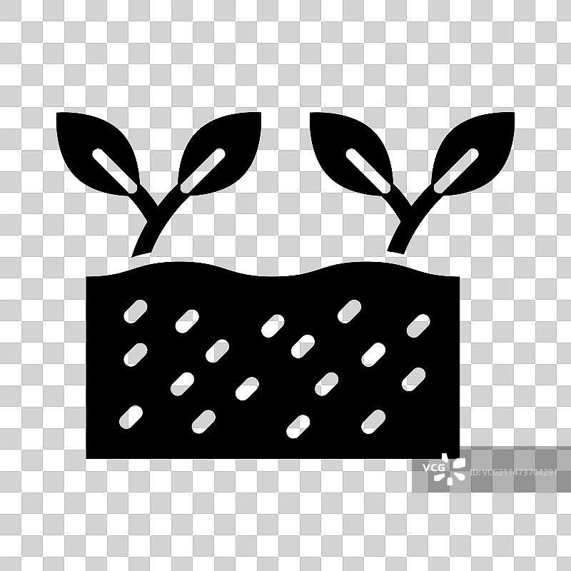 用于个人和商业用途的土壤标志符号图片素材