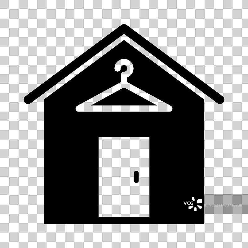 个人试衣间标志符号图片素材