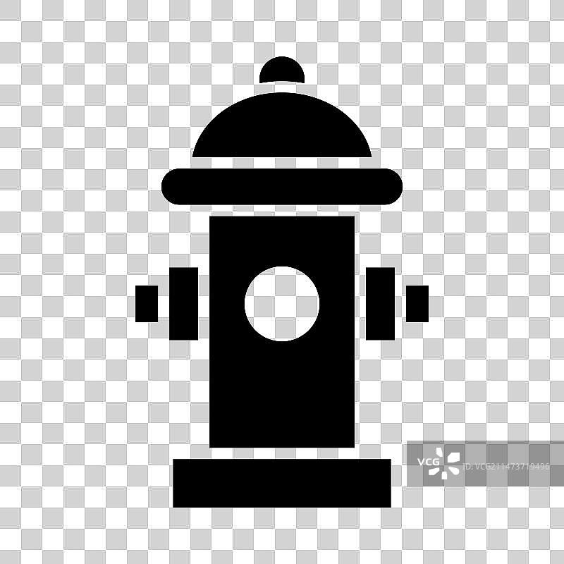 消防栓标志符号图片素材