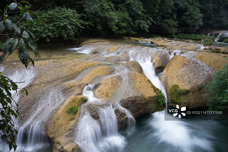 小瀑布图片素材